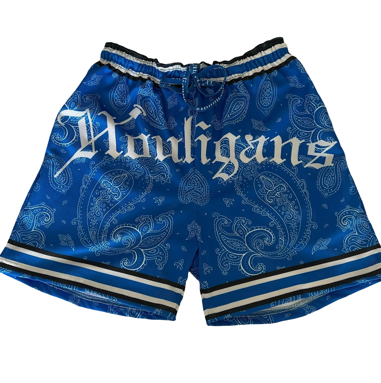 Houligan Blue Baisley Shorts