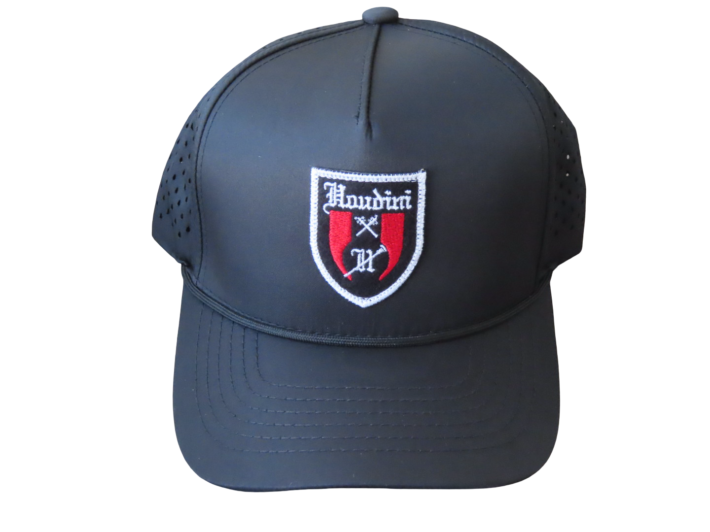Houligan Black Crest Hat
