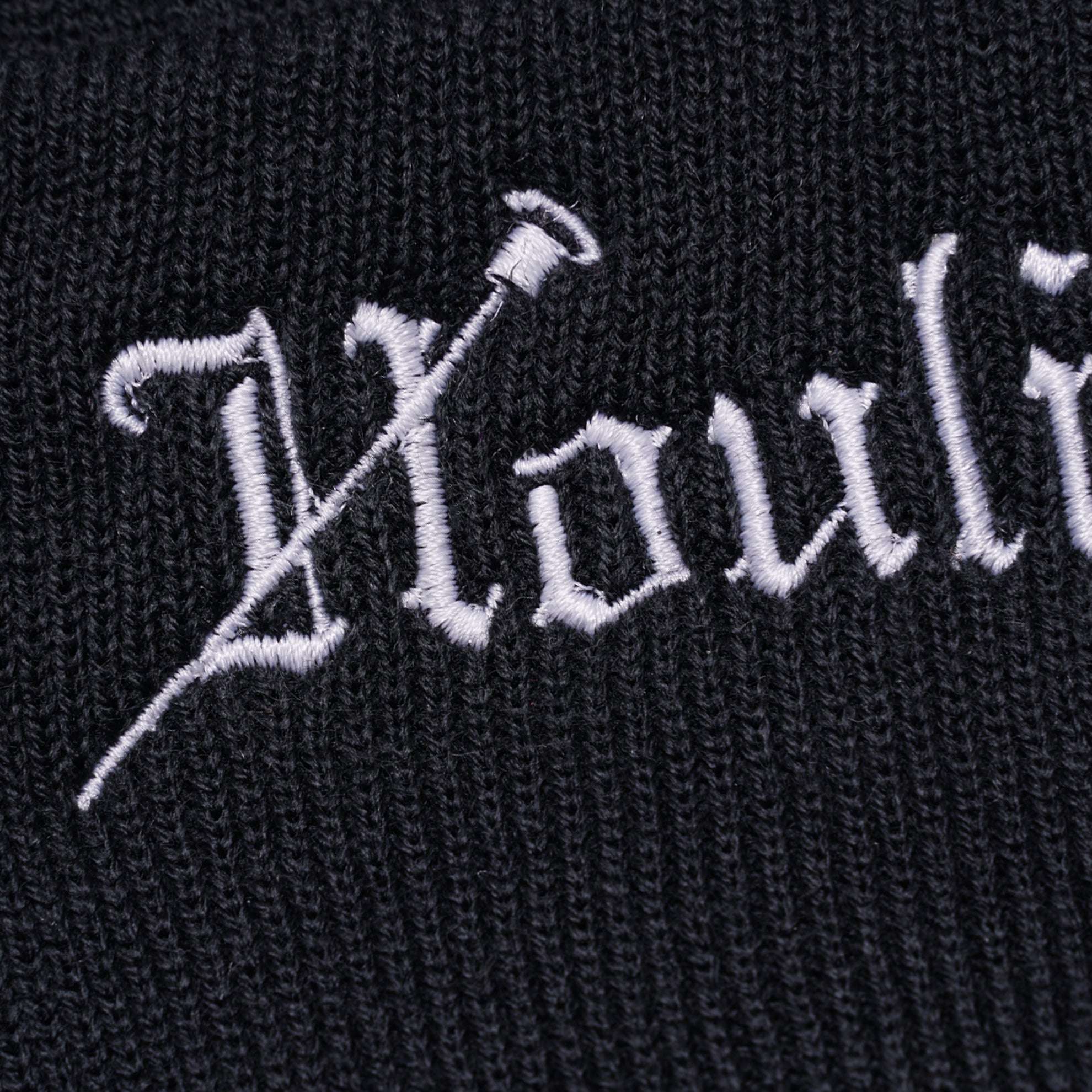 Houligan Beanie - Black/White